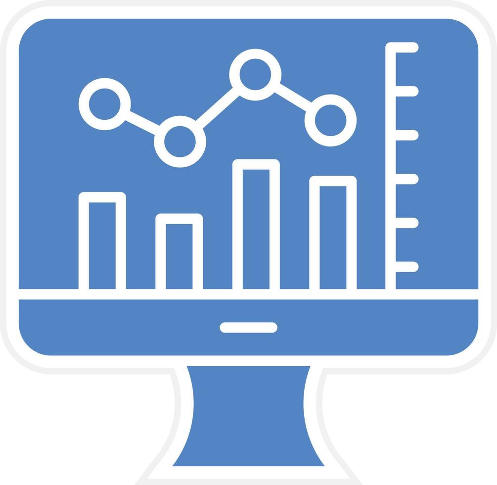 Stock Market Vector Icon Design