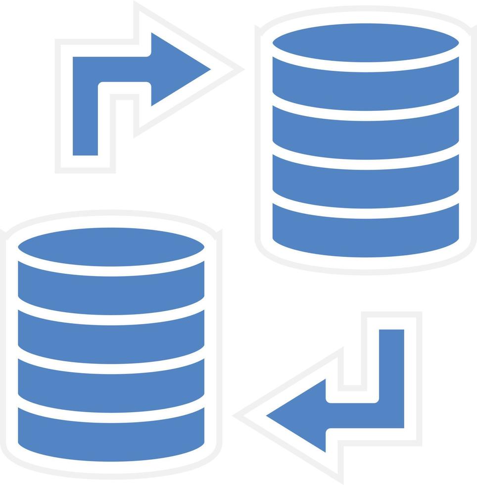 Data Transfer Vector Icon Design