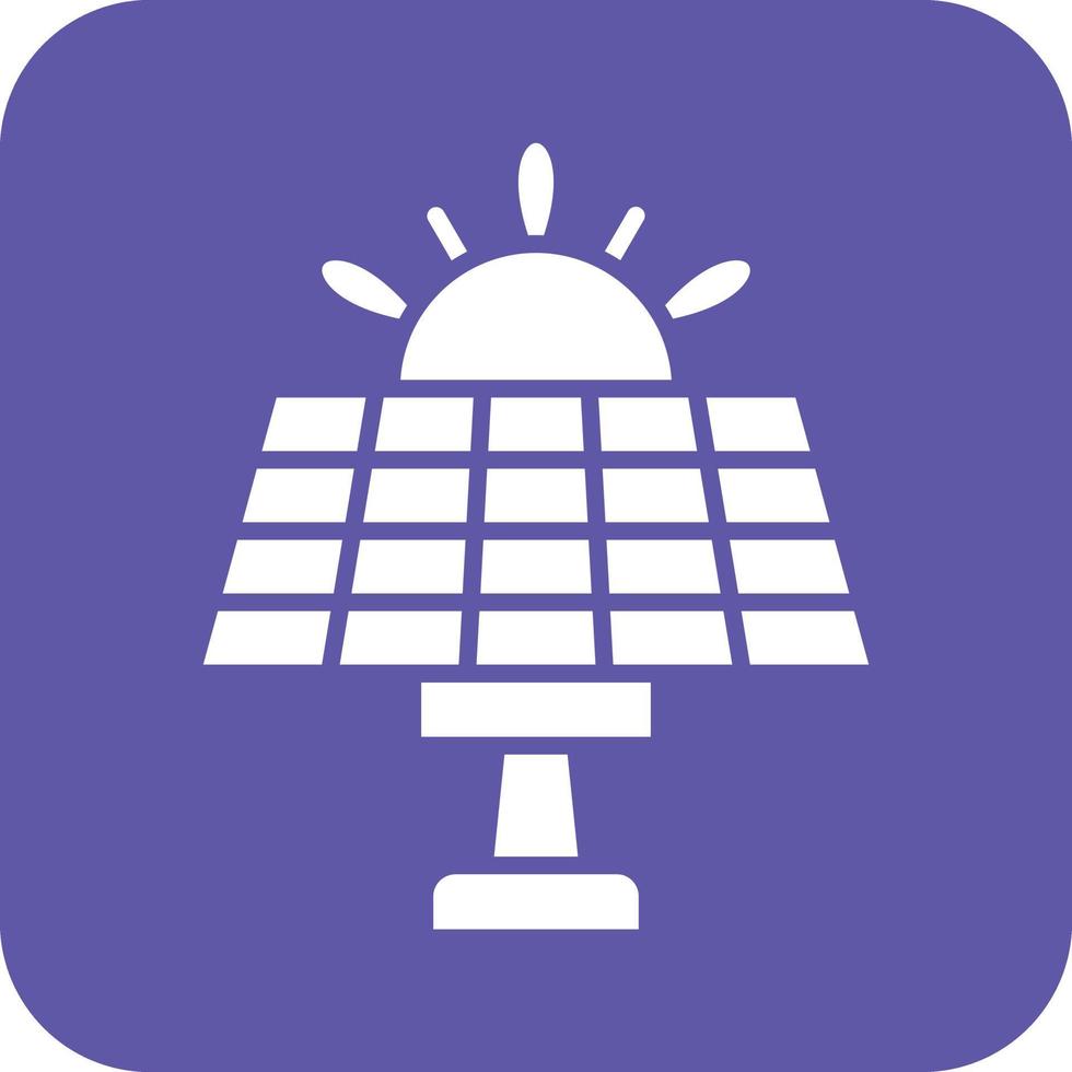 Solar Energy Vector Icon Design