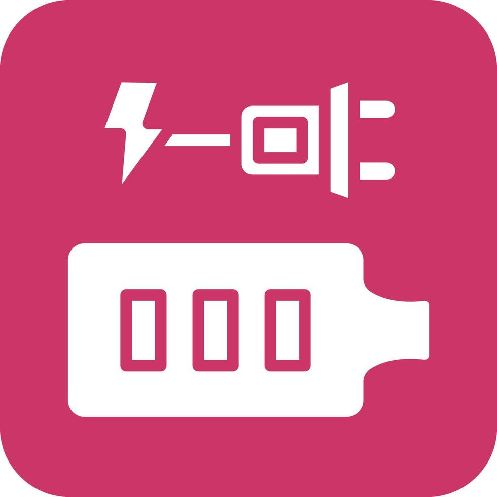 Charging Battery Vector Icon Design