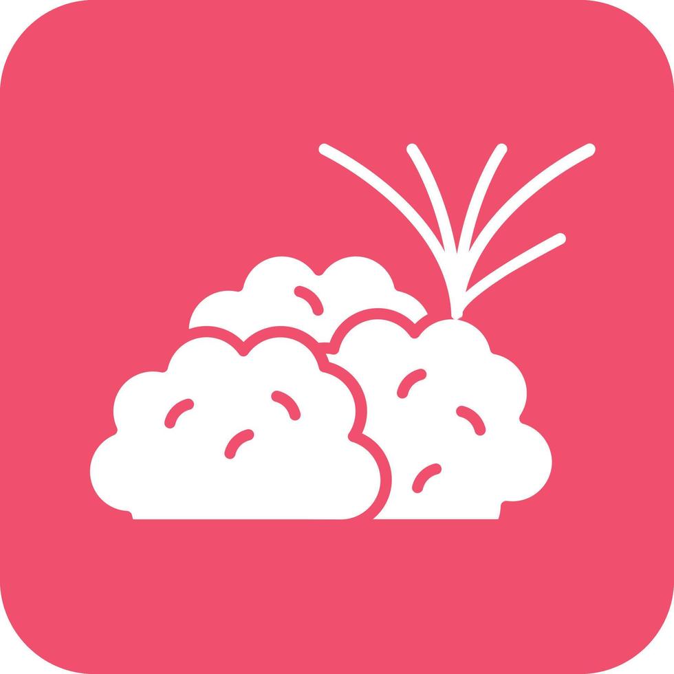 Bush Vector Icon Design