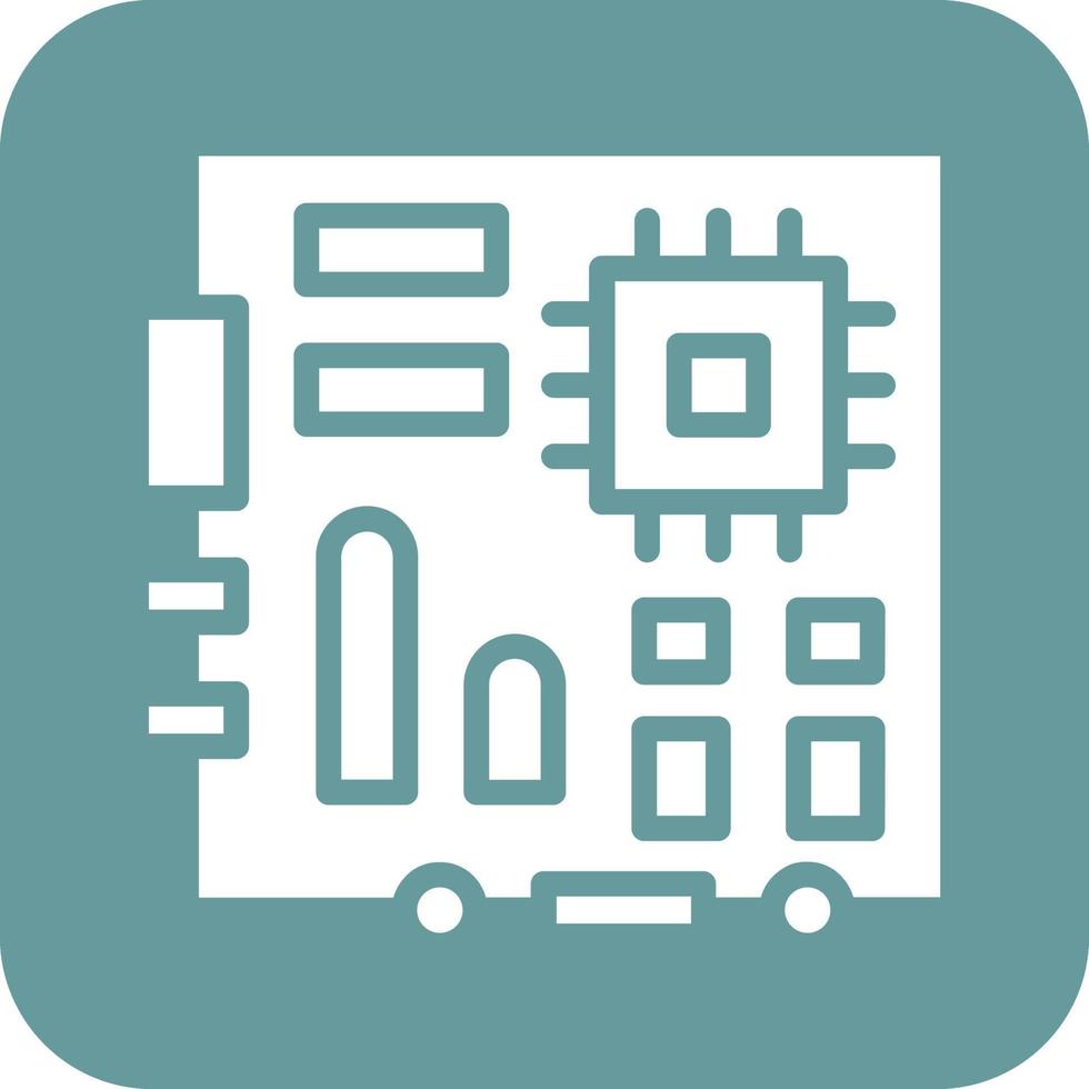 Motherboard Vector Icon Design