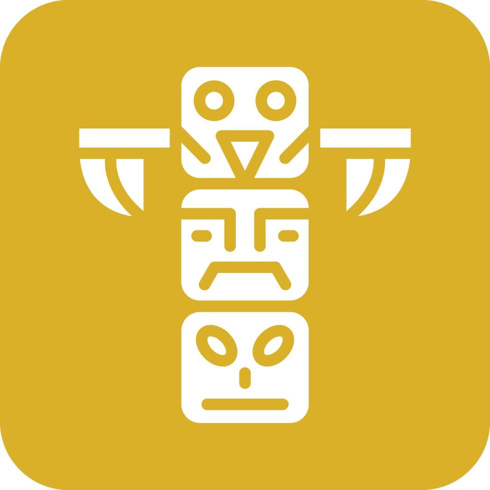 Totem Icon Vetor Style vector