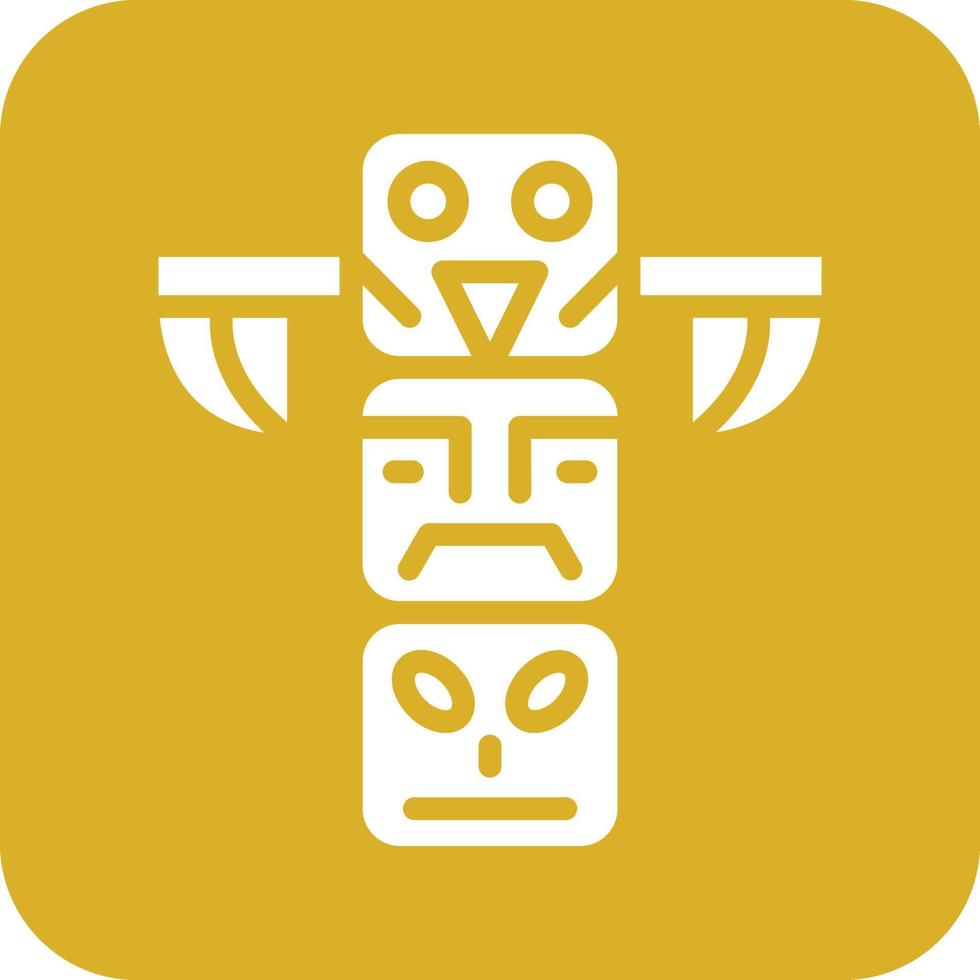 Totem Icon Vetor Style vector