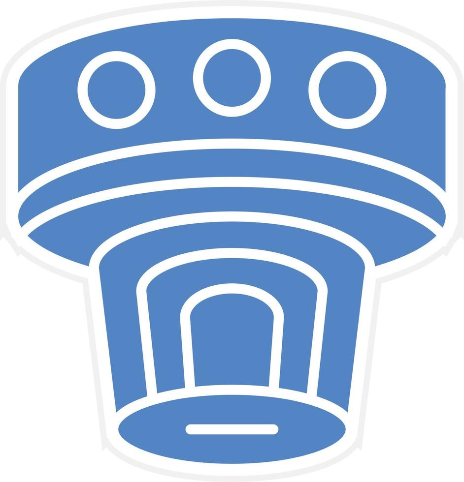 Smoke Detector Vector Icon Design