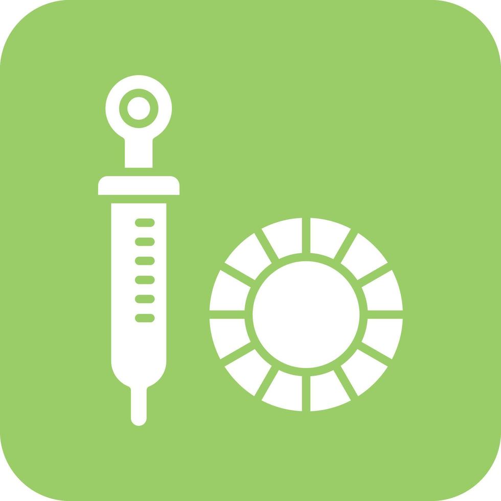 Color Picker Vector Icon Design