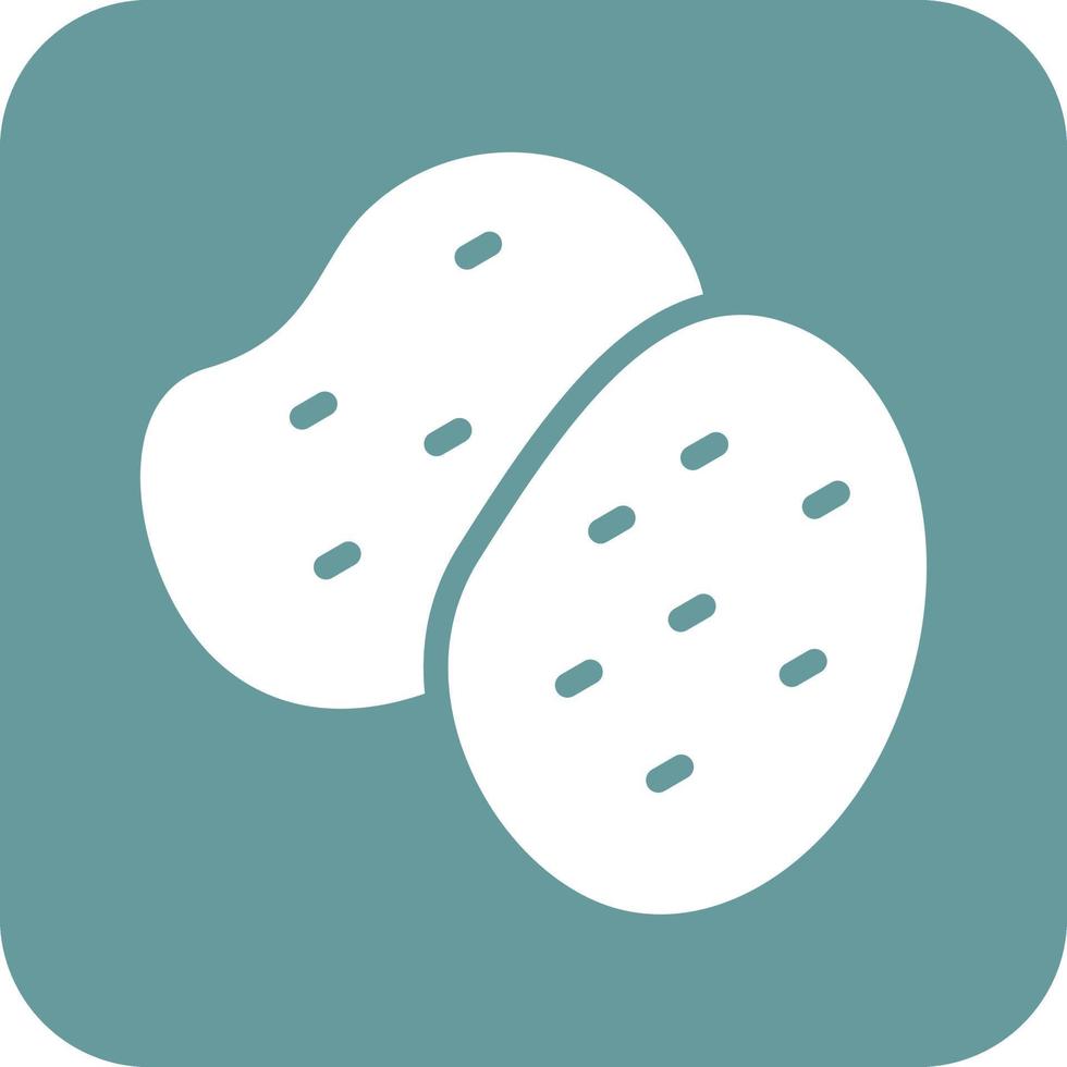 Potatoes Icon Vetor Style vector