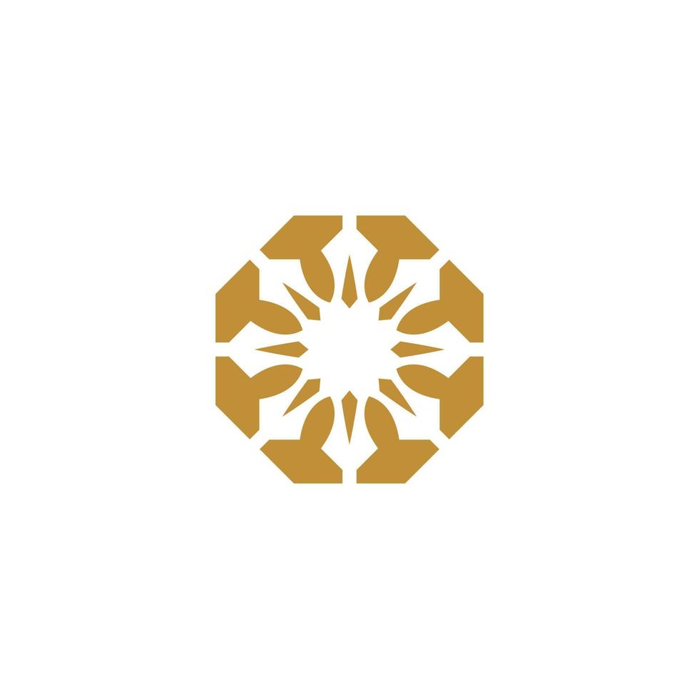Style Luxury Idea Pattern Unique Colorful Abstract Mandala Logo Design Template Vector a3