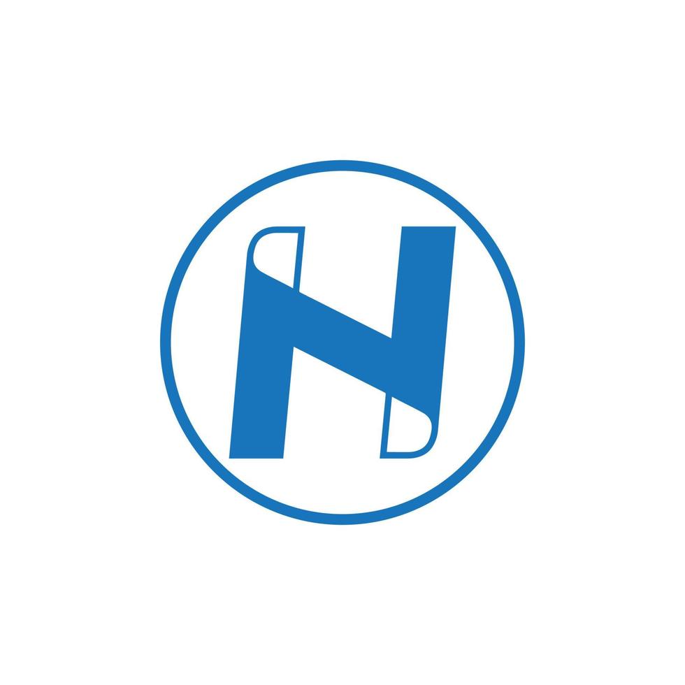 n logo design easy catchy n symbol a1 vector