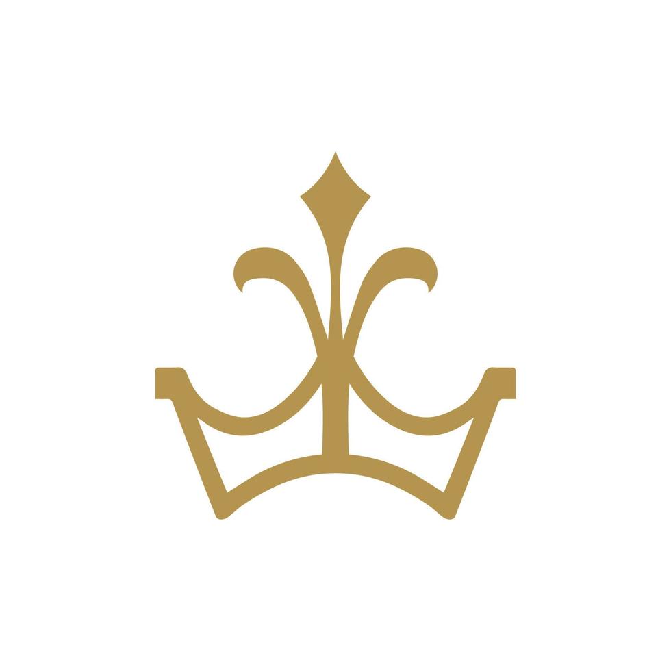 real corona logo arraigado familia símbolo Reino logo a1 vector