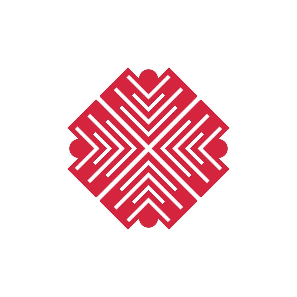 Anatolian Culture Motif Colorful Abstract Carpet and Rug Pattern Logo Turkish Design Template Vector a245