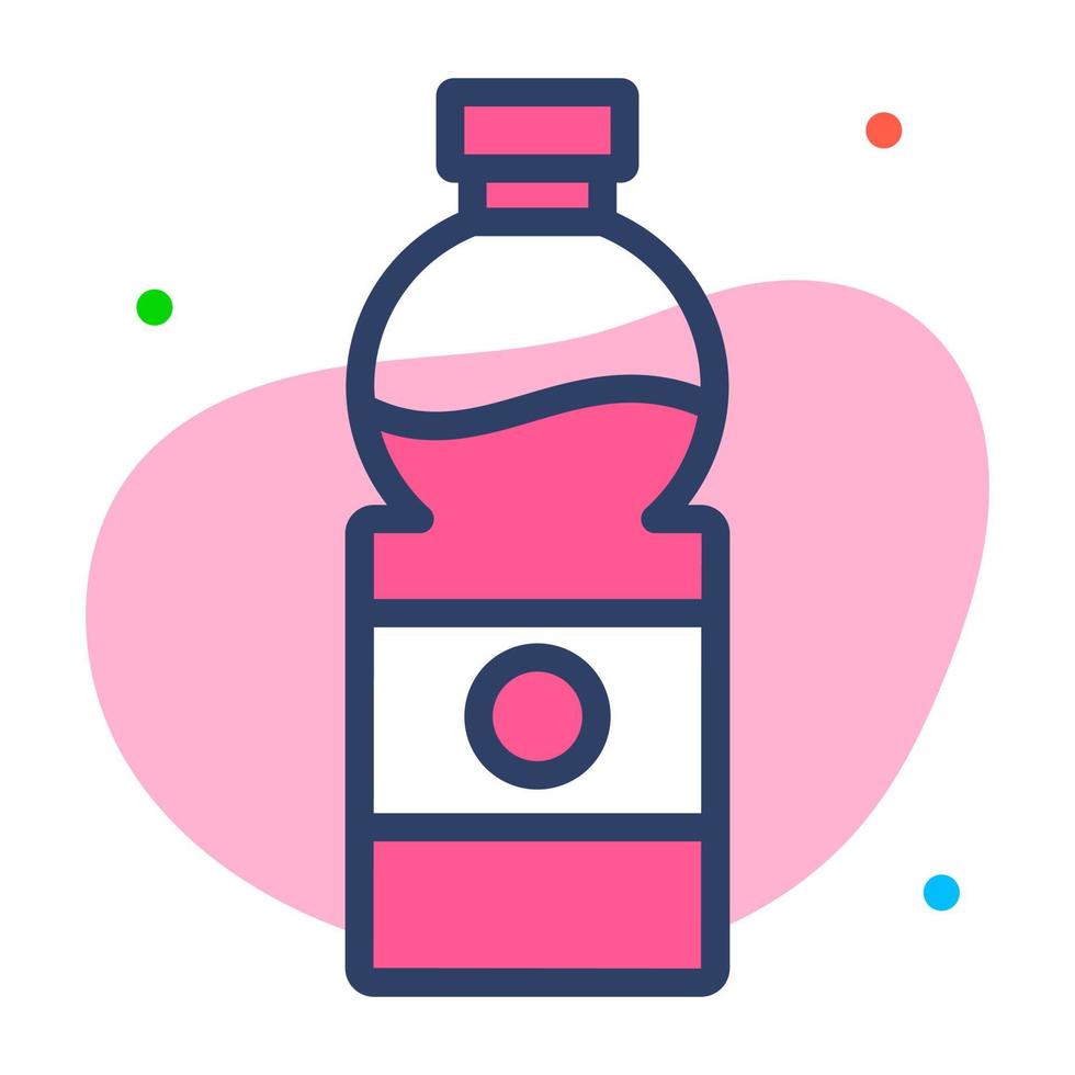 Check out an amazing icon of water bottle in editable style vector