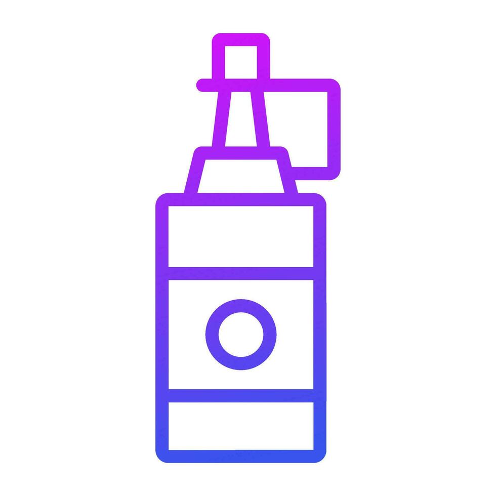 Squeezable bottle of flavored sauce, customizable icon of ketchup vector