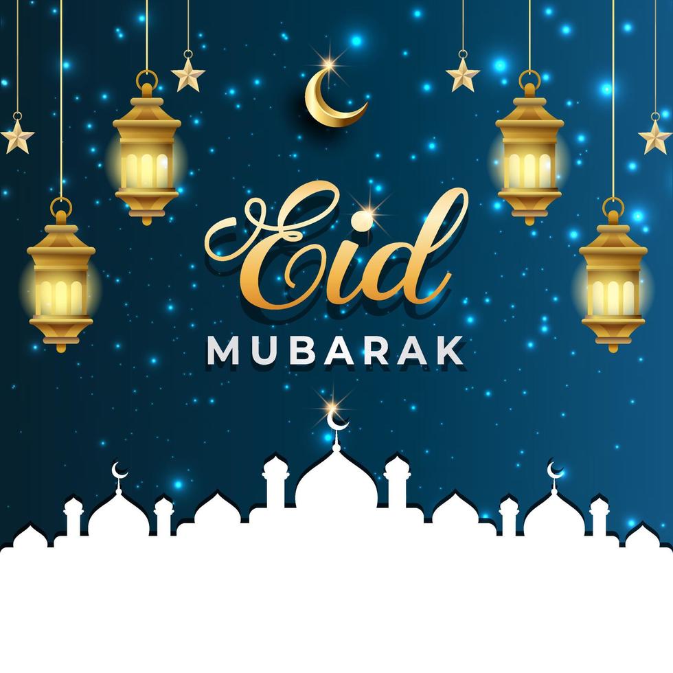 eid ul-adha mubarak, eid ul-adha saludo tarjeta diseño, eid Mubarak bandera plantilla, eid Mubarak vector