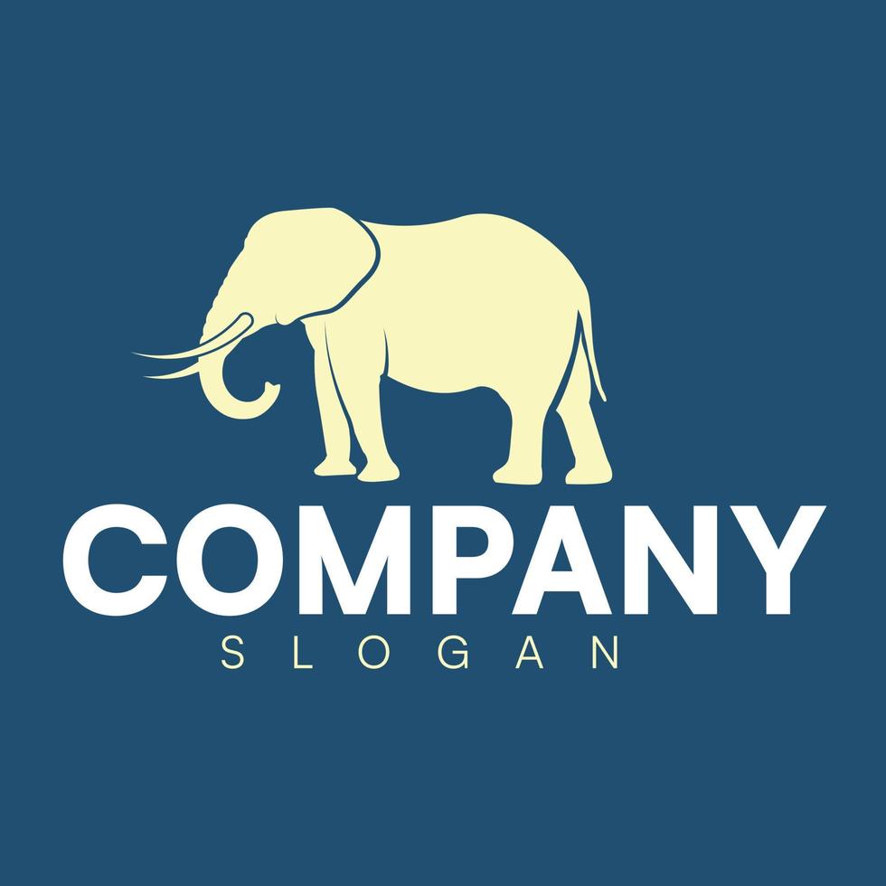elephant logo vector design template