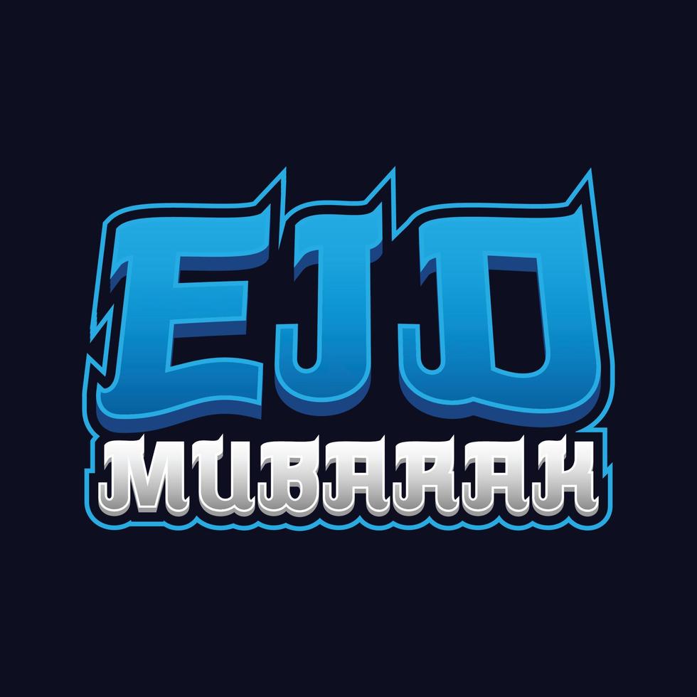 eid mubarak vector design