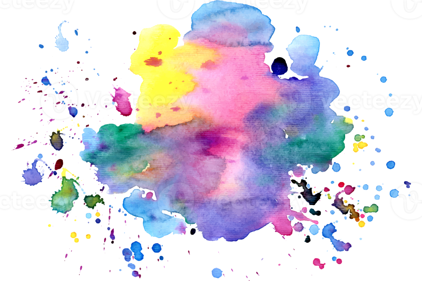 Tinte Spritzen. Grunge Spritzer. abstrakt Hintergrund. Grunge Text Banner. hell Aquarell Stelle. png