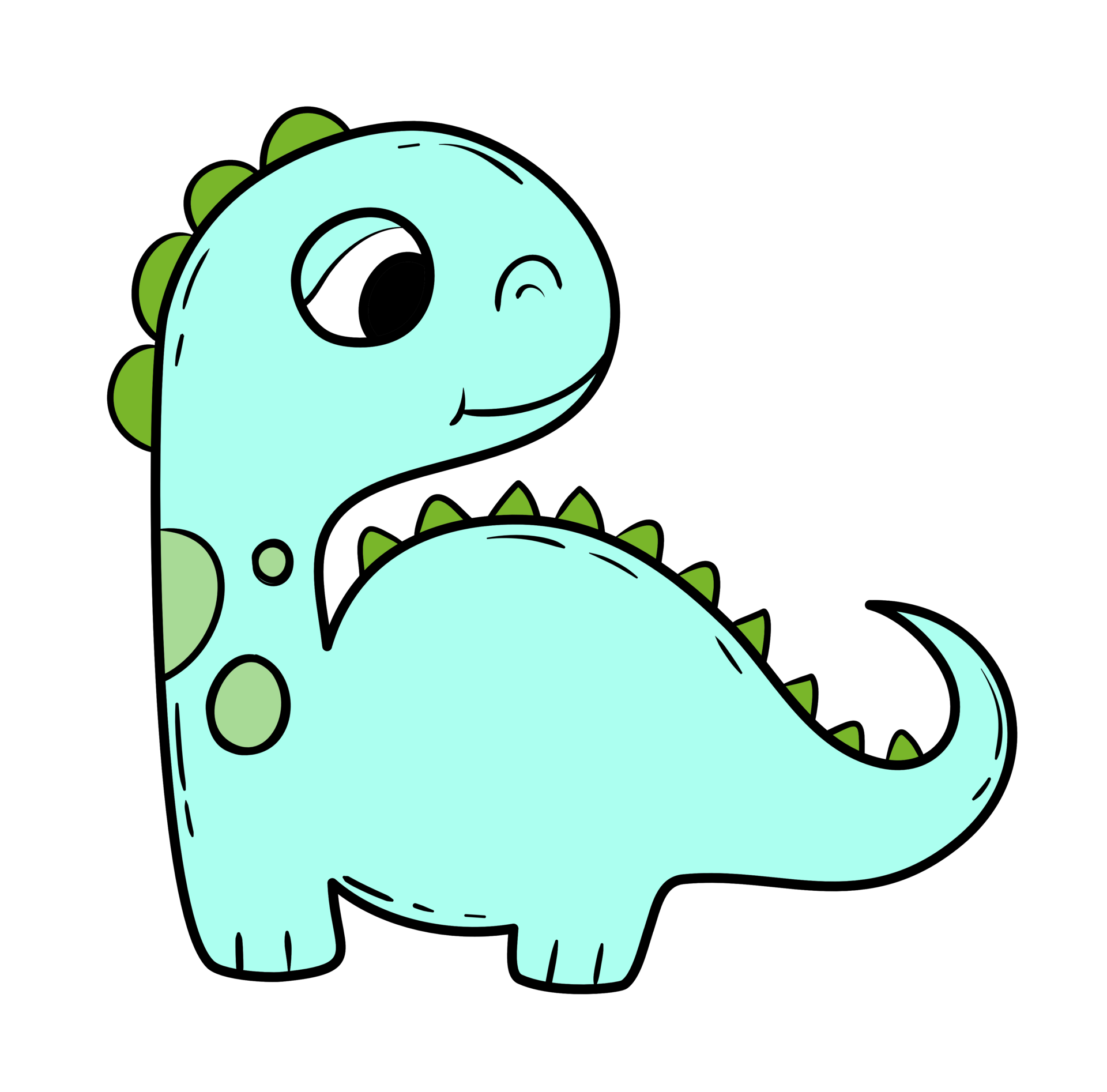 Dinossauro fofo png