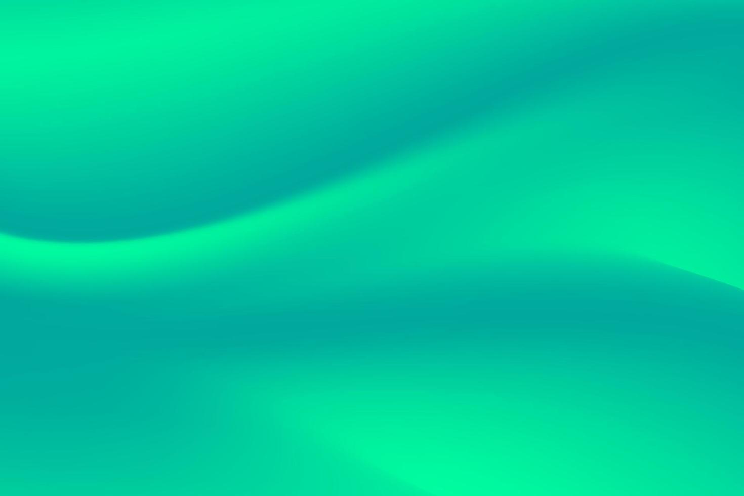 Abstract Smooth Green Wave Mesh Gradient Background Design, Green Background Template Vector