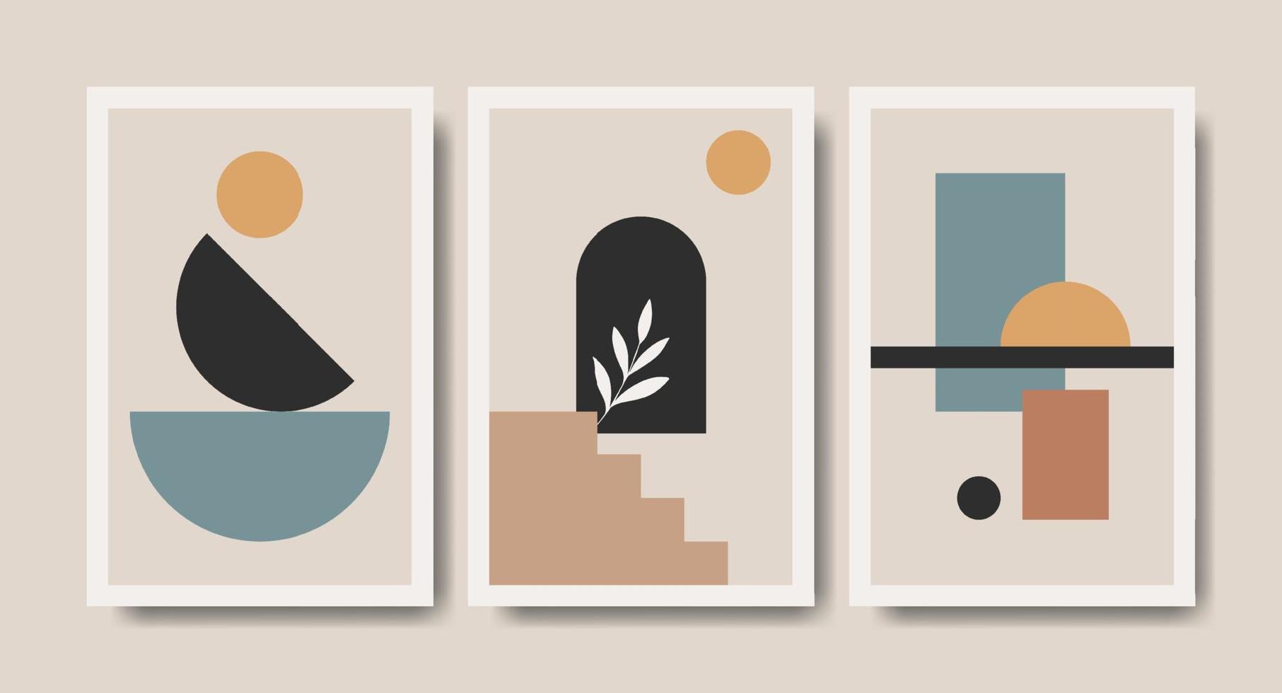 Minimalist abstract cover design. vector