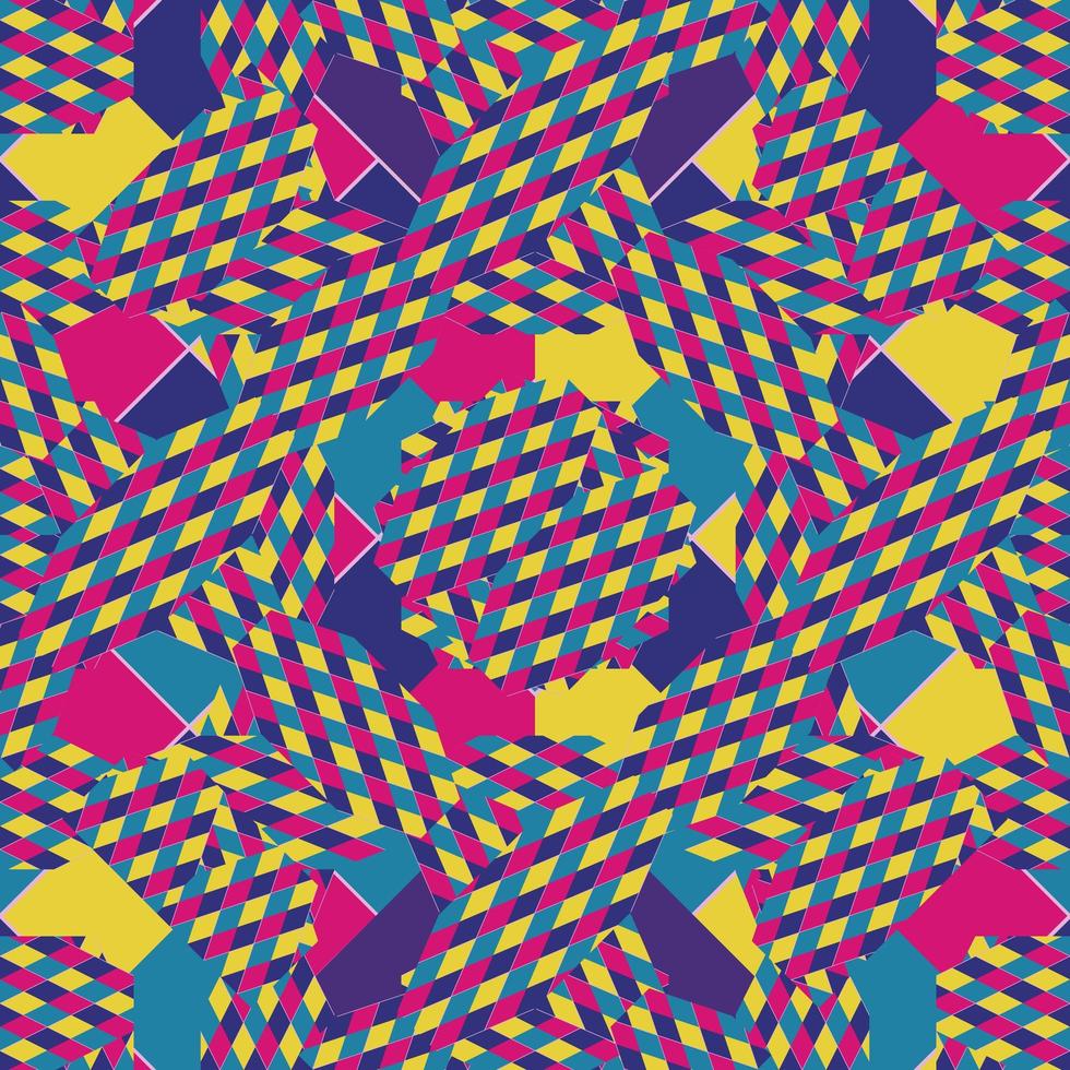 geometric pattern with stripes illustration background photo