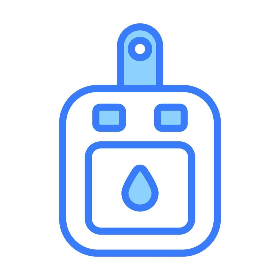 A beautiful design of glucometer, diabetes machine, vector icon