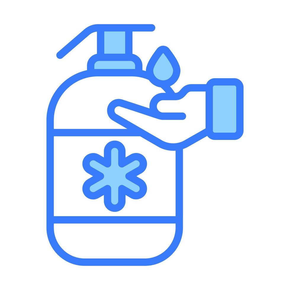 An amazing icon of hand sanitizer, editable vector of hand hygiene