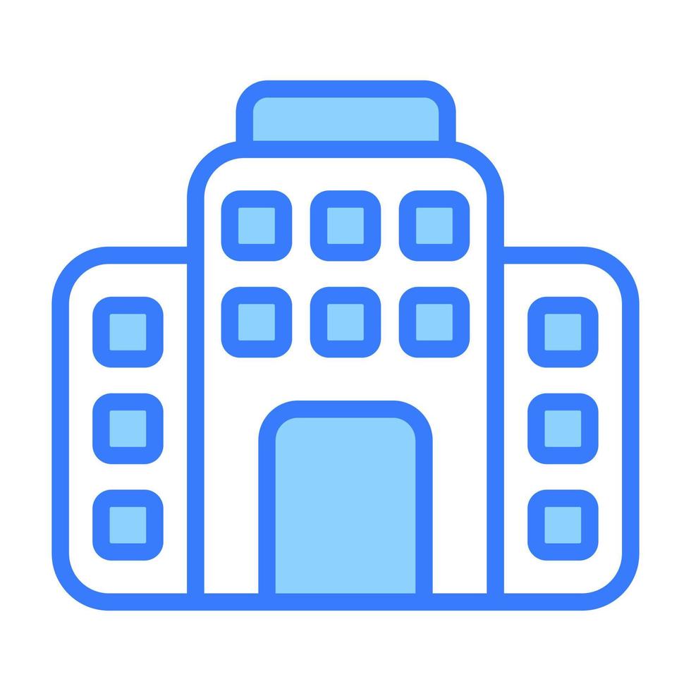 Hospital building vector design in modern style, easy to use icon