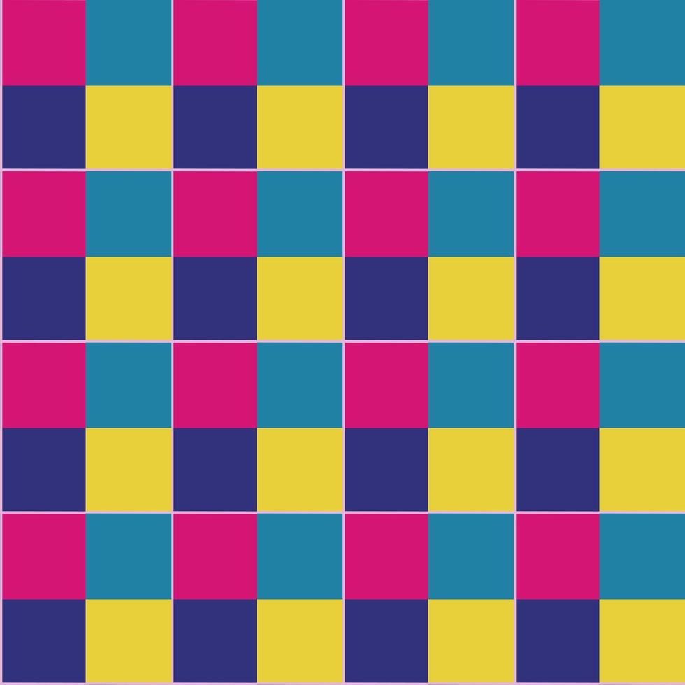 pattern with checkered square illustration background photo