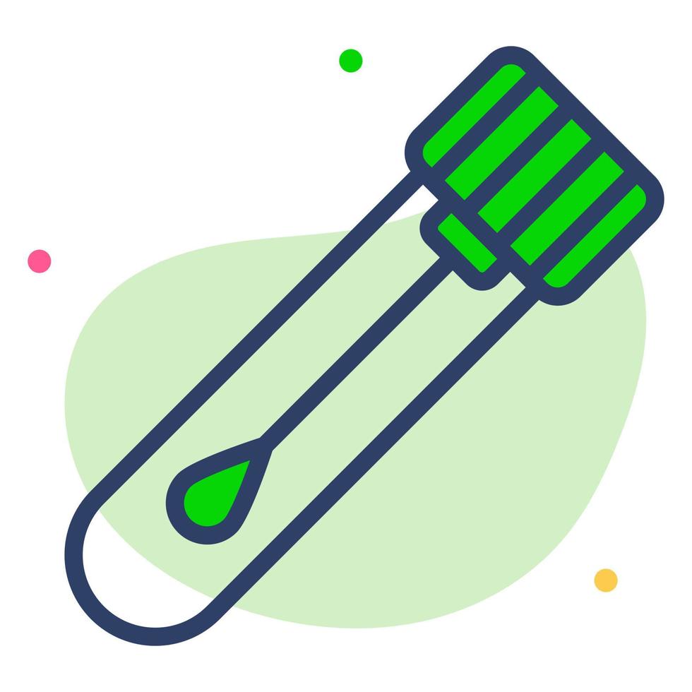 Swab Medical testing vector editable design icon