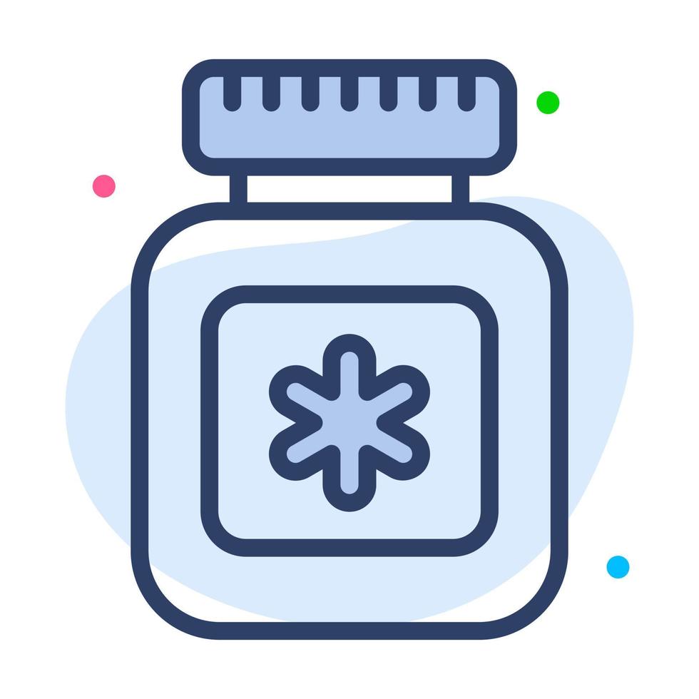 editable icono de pastillas frasco, vitamina dosis, hermosa vector icono