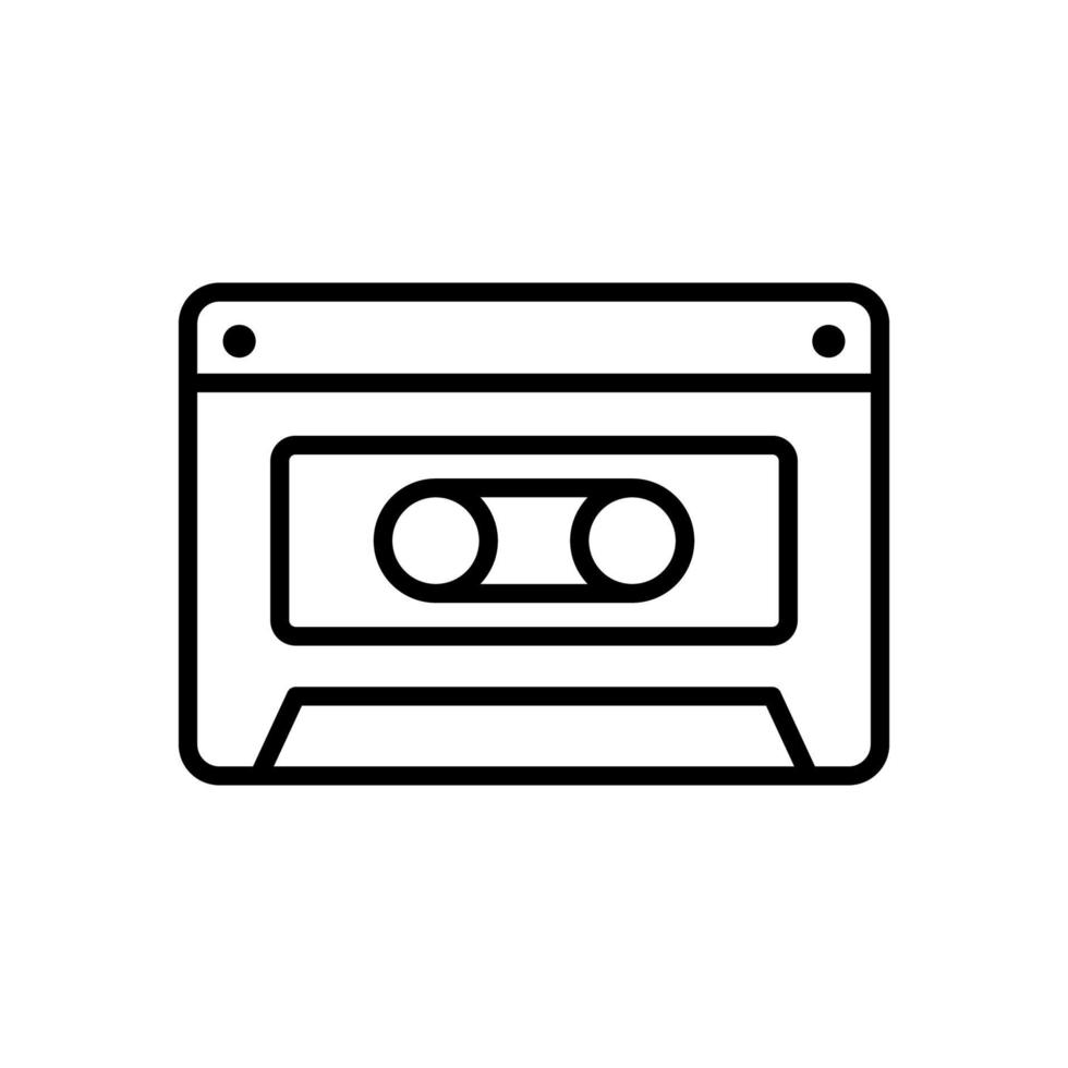 Cassette Tape icon vector design templates