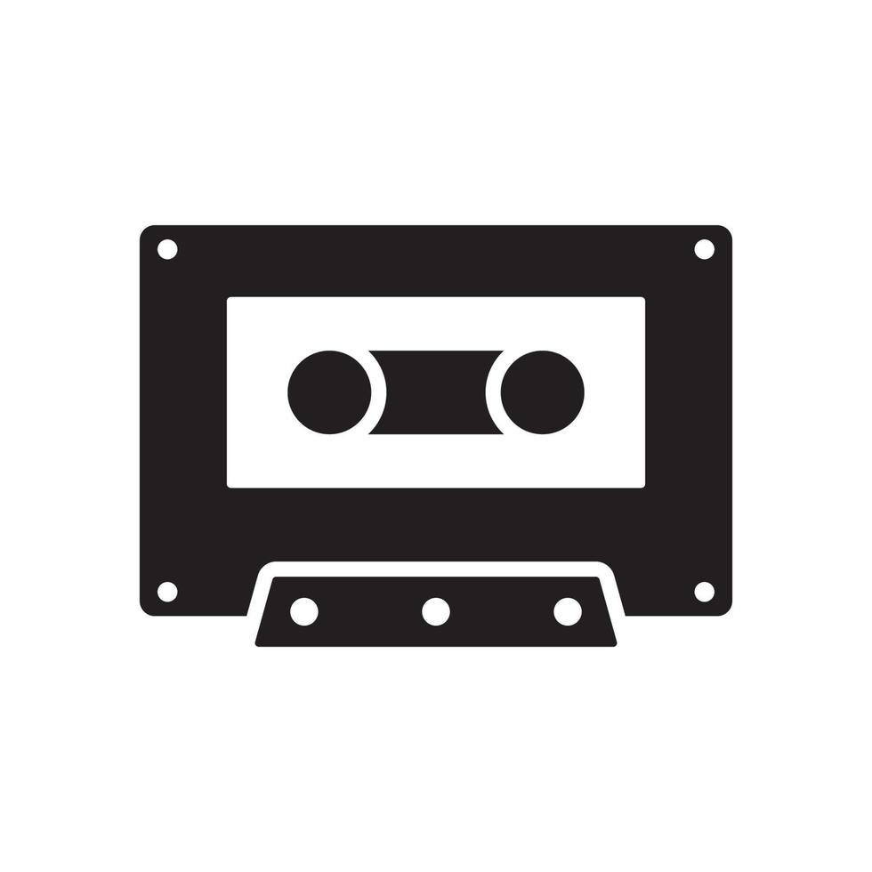 Cassette Tape icon vector design templates