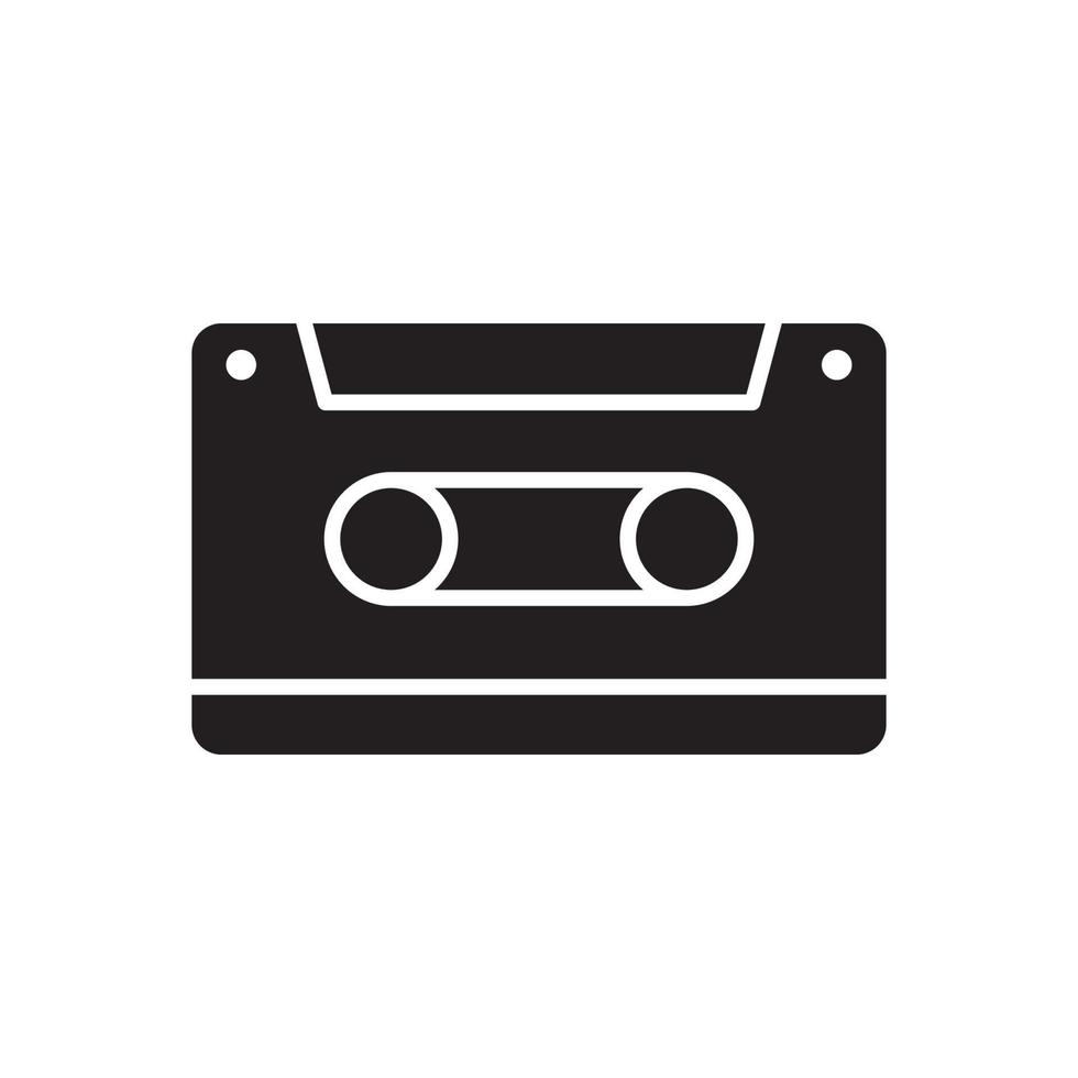 Cassette Tape icon vector design templates