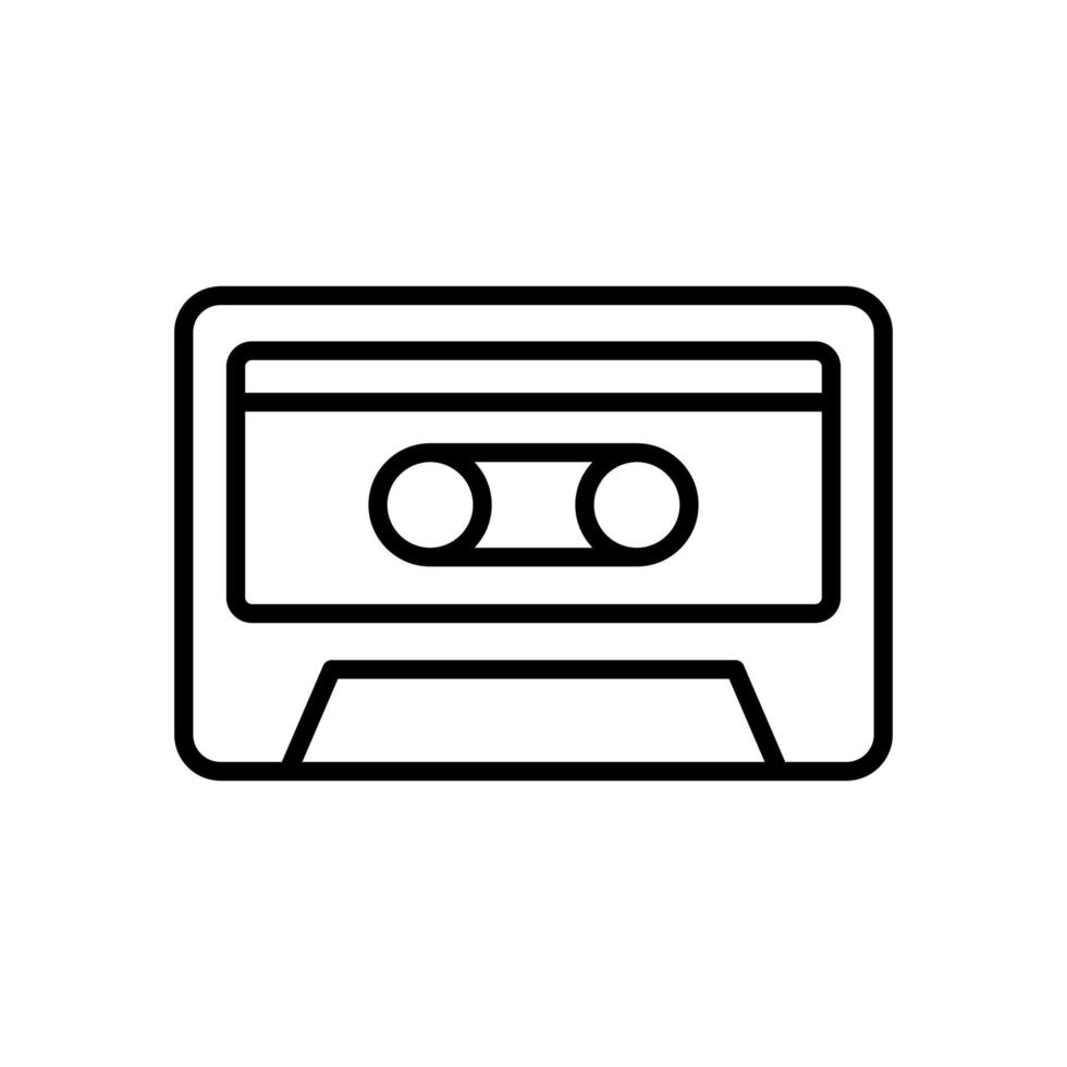 Cassette Tape icon vector design templates