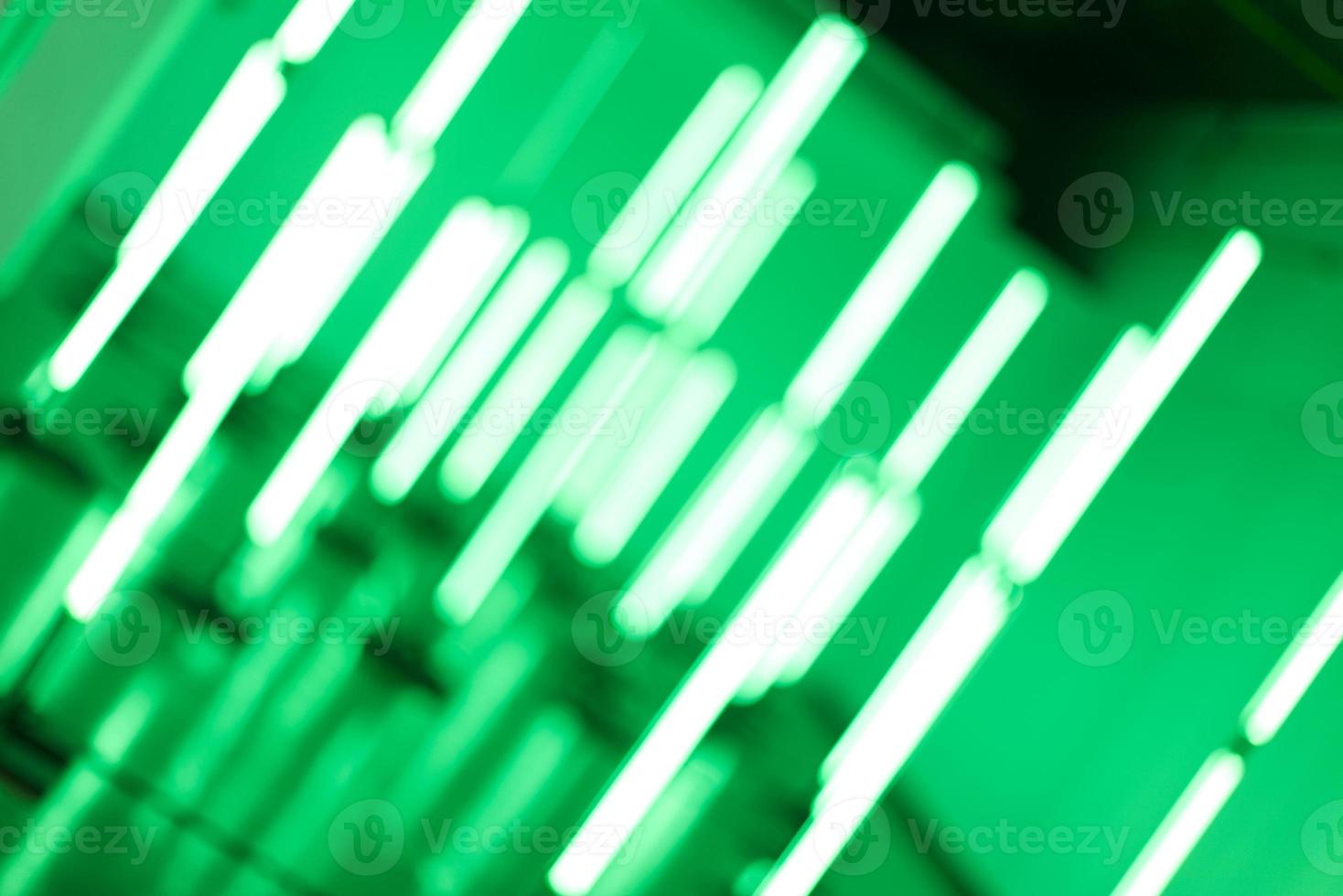 background with green light line bokeh photo