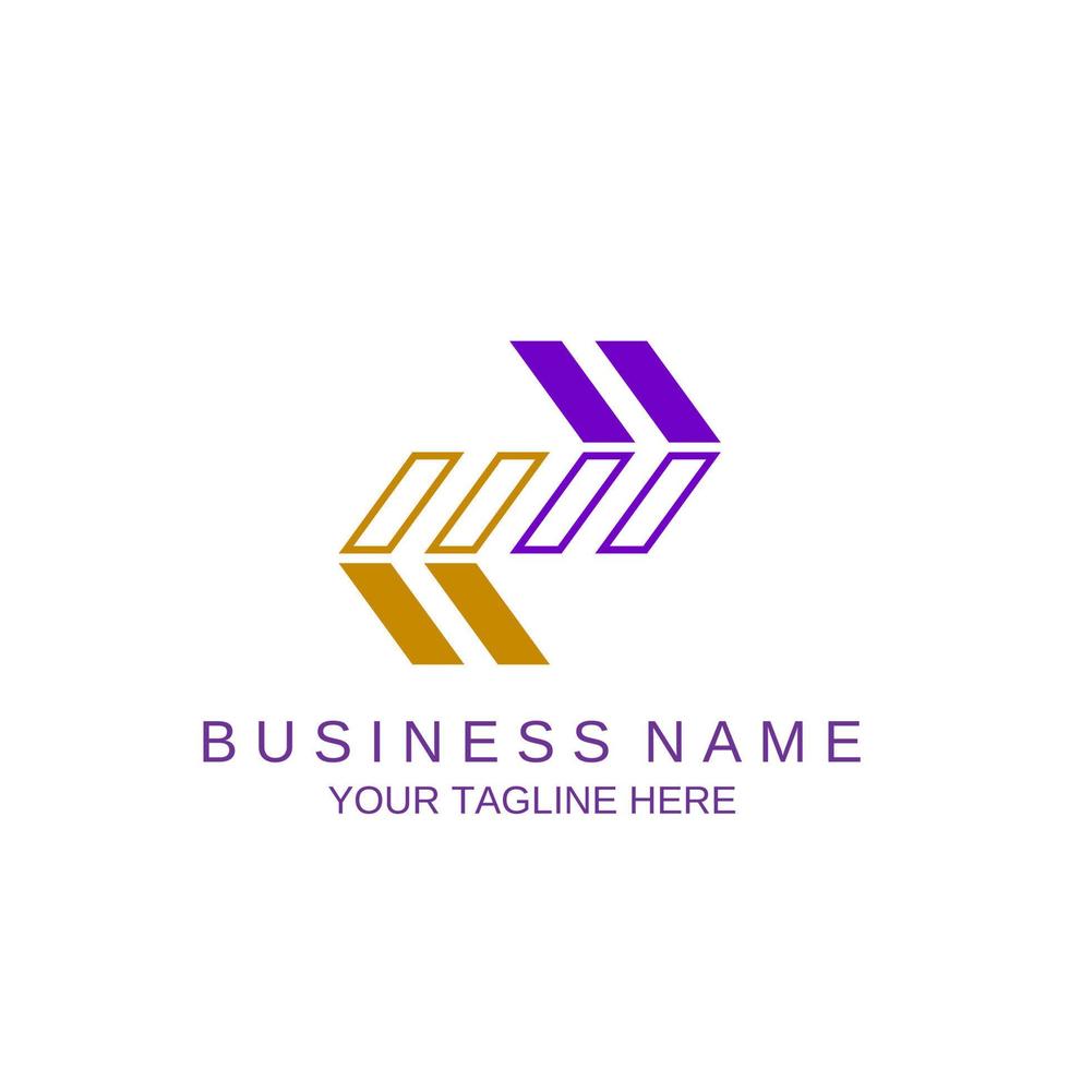 Luxury Company Logo. Modern Enterprises and Businesses. Vector