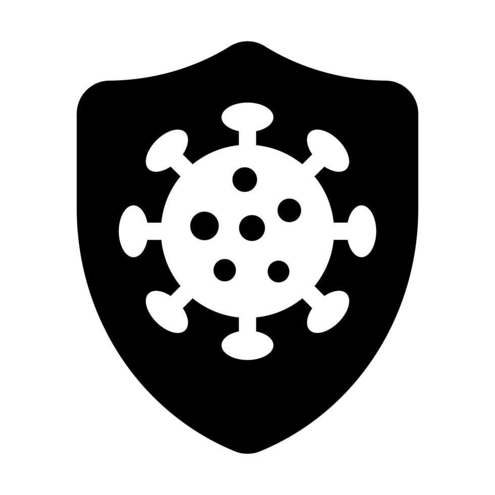 Vector design of corona protection shield, premium icon easy to use