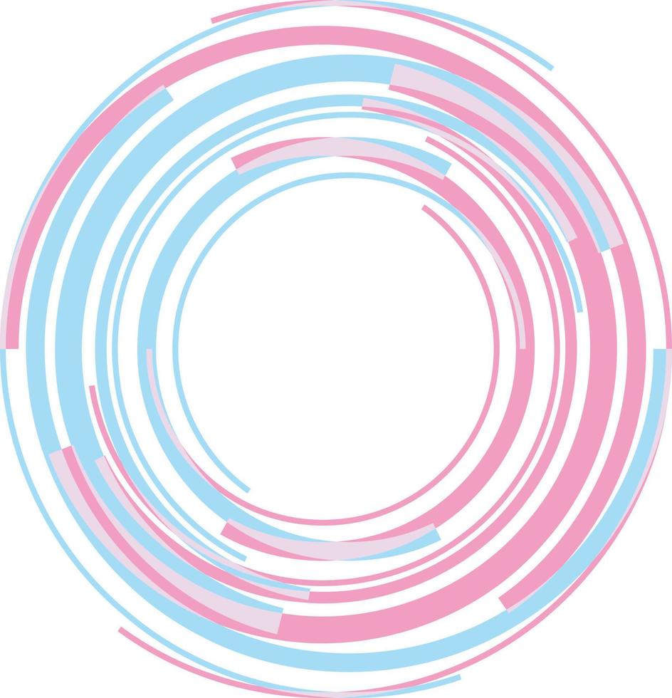 Vector Image Of Colored Circle
