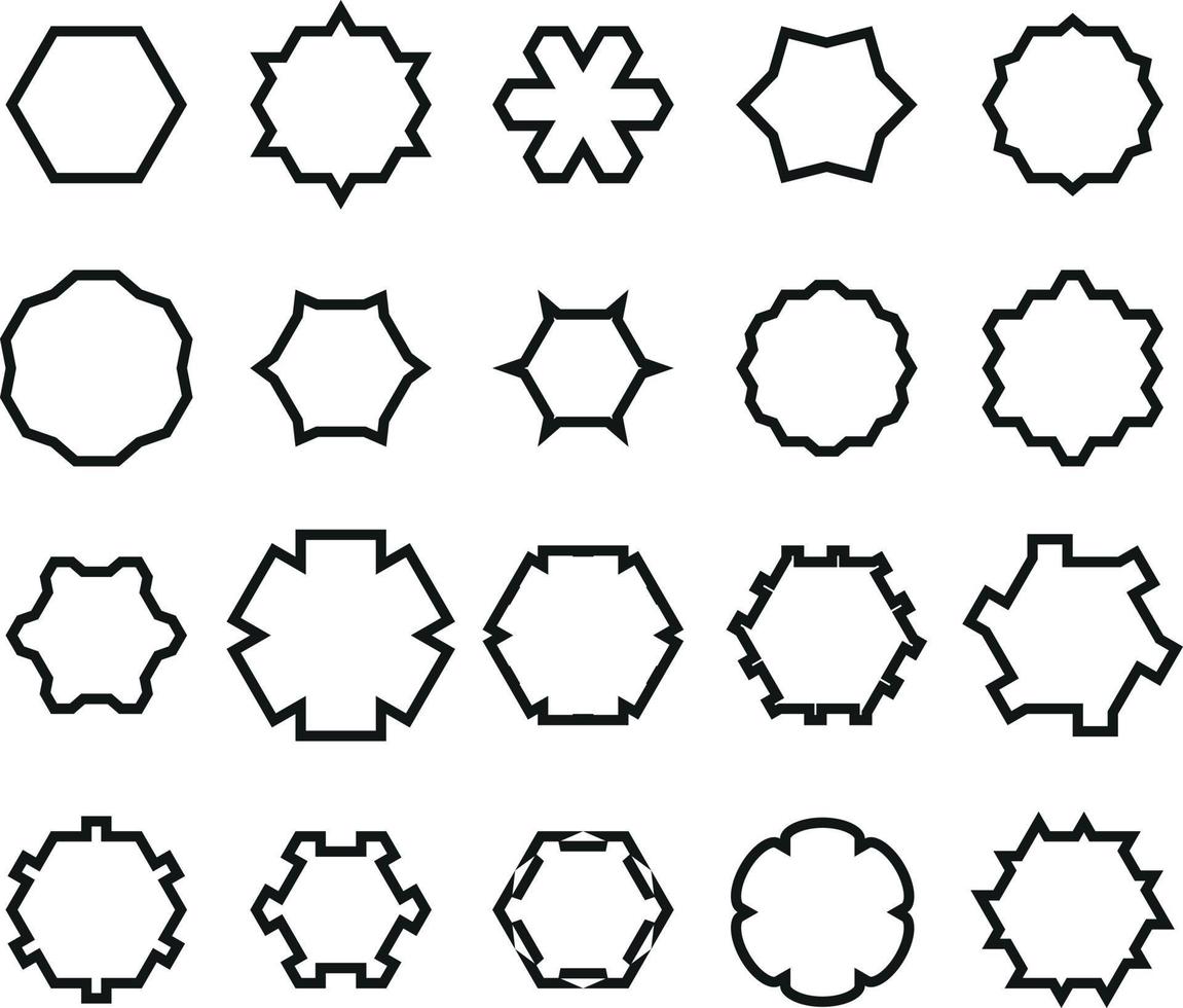 Collection Of Graphic Elements And Vector Shapes
