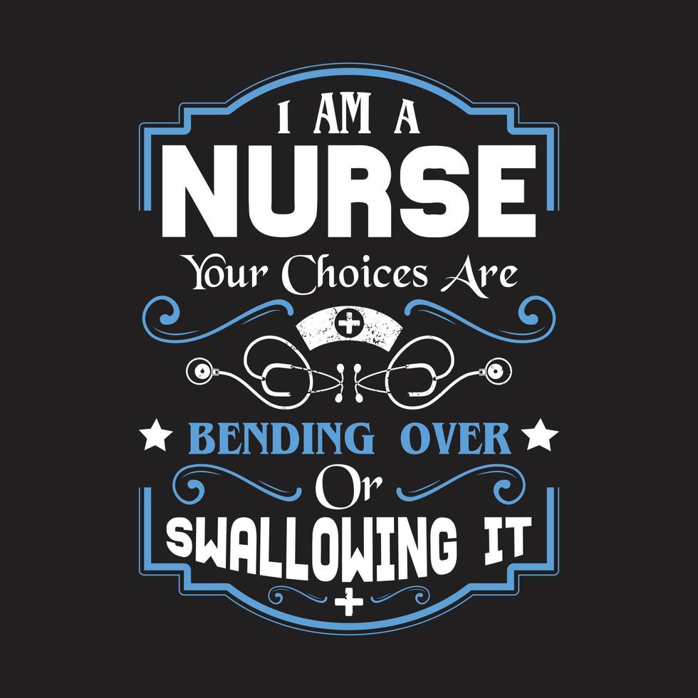 International Nurse day quotes design vector. vector