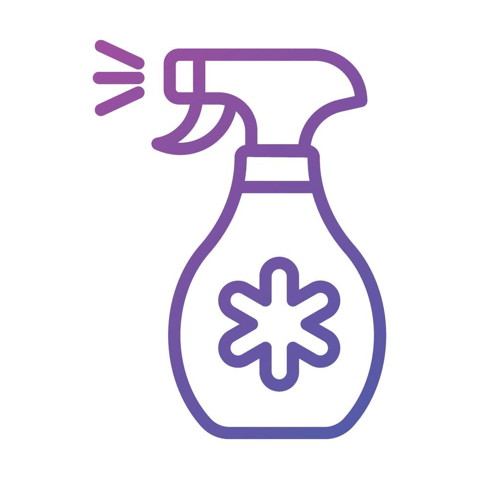 Hygienic spray bottle icon, editable vector design, easy to use