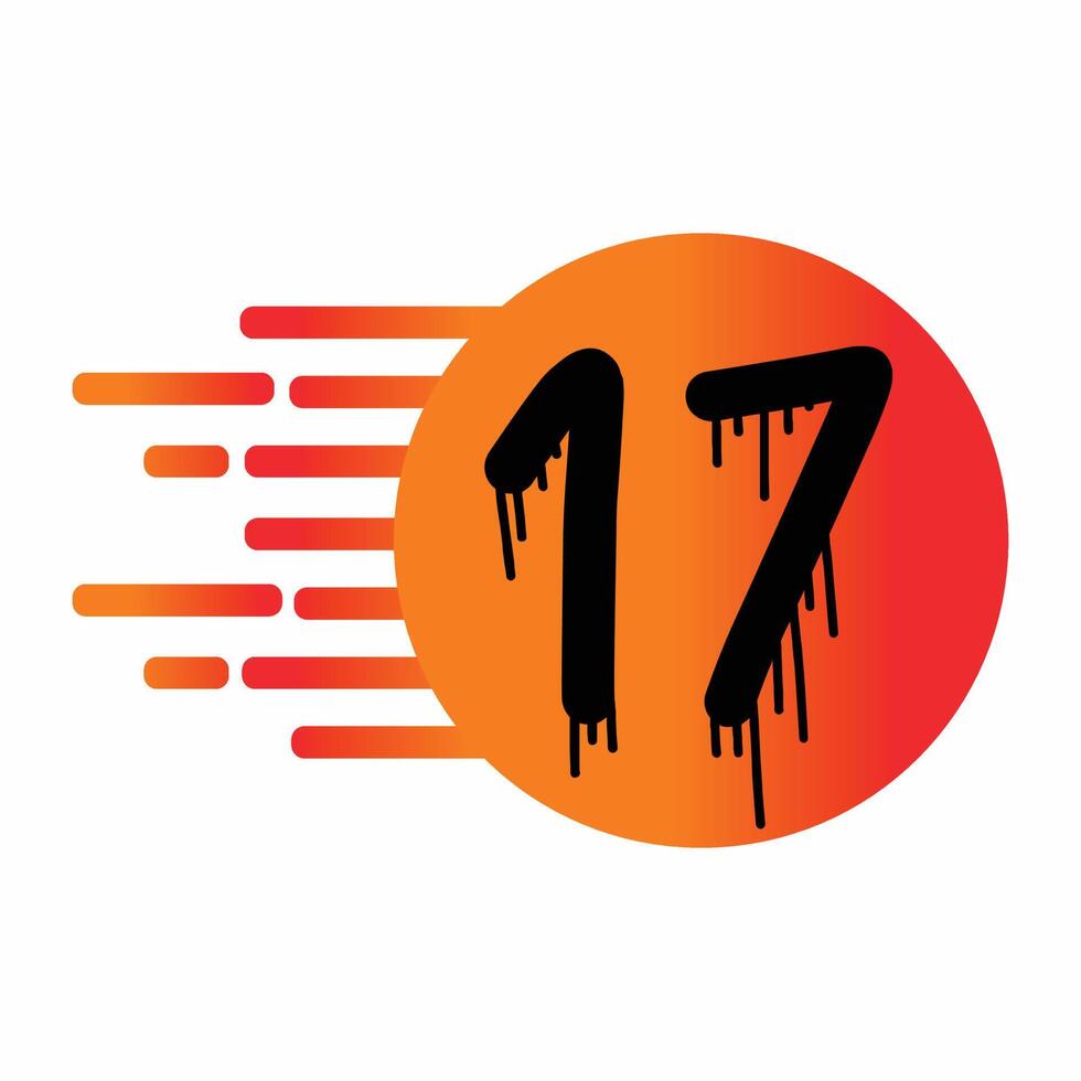 Number 17 Vector Design 22896002 Vector Art At Vecteezy Number 17 Vector Design 22896002 Vector Art At Vecteezy