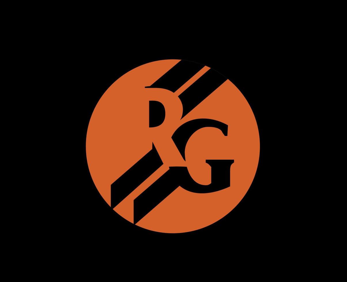 Roland Garros Tennis Logo Orange French Open Tournament Symbol Champion Design Vector Abstract Illustration With Black Background