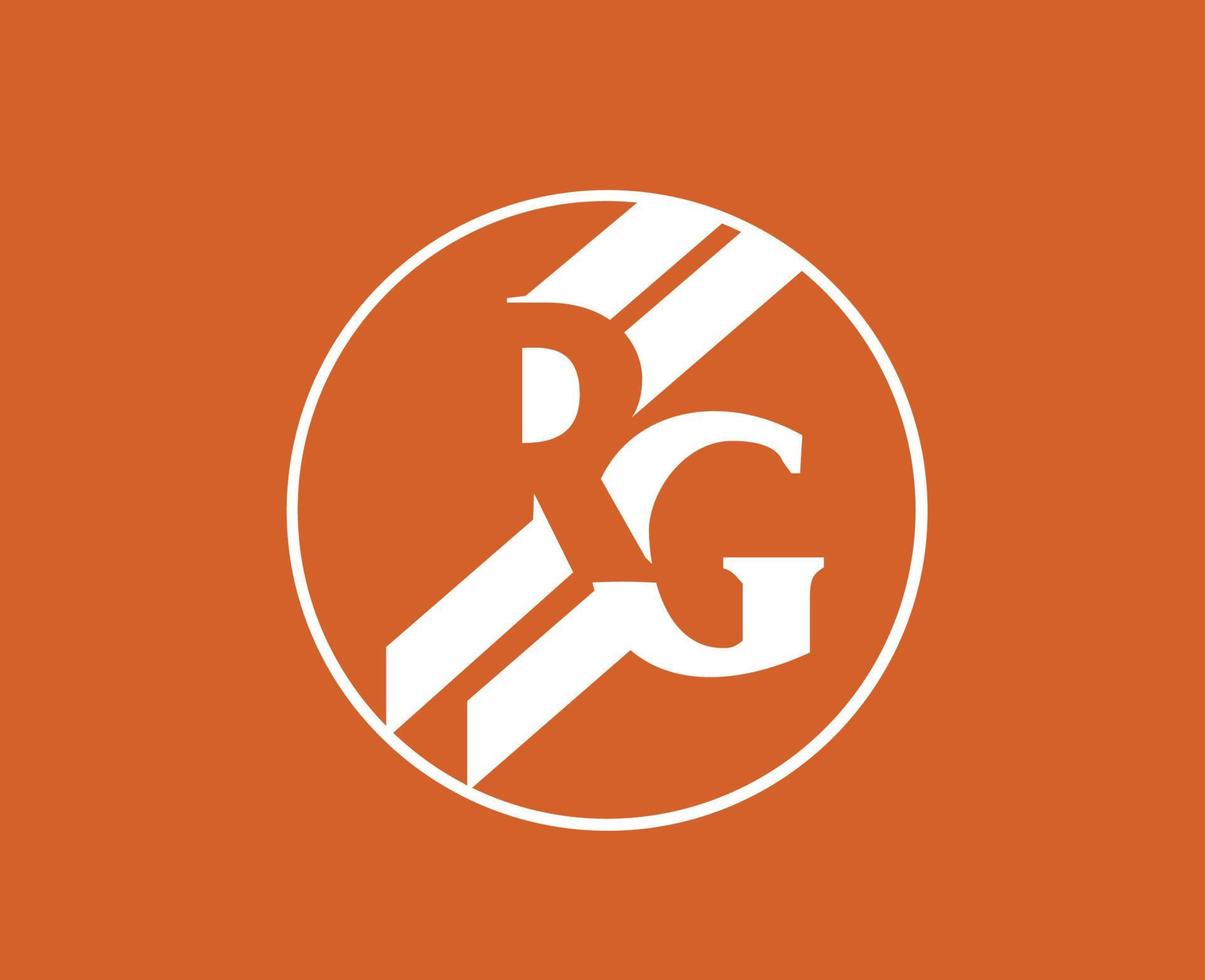 roland garros logo blanco francés abierto tenis torneo campeón símbolo diseño vector resumen ilustración con naranja antecedentes