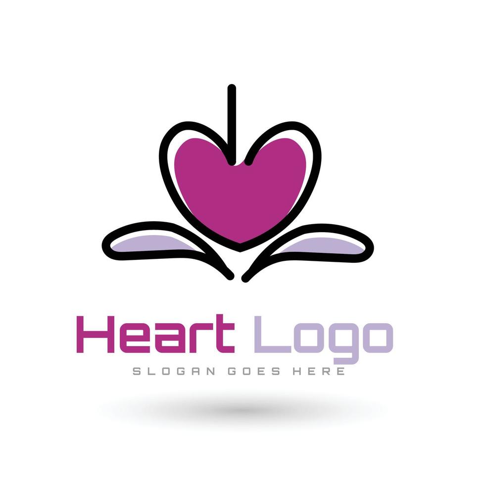 mejor monograma logo diseño vector
