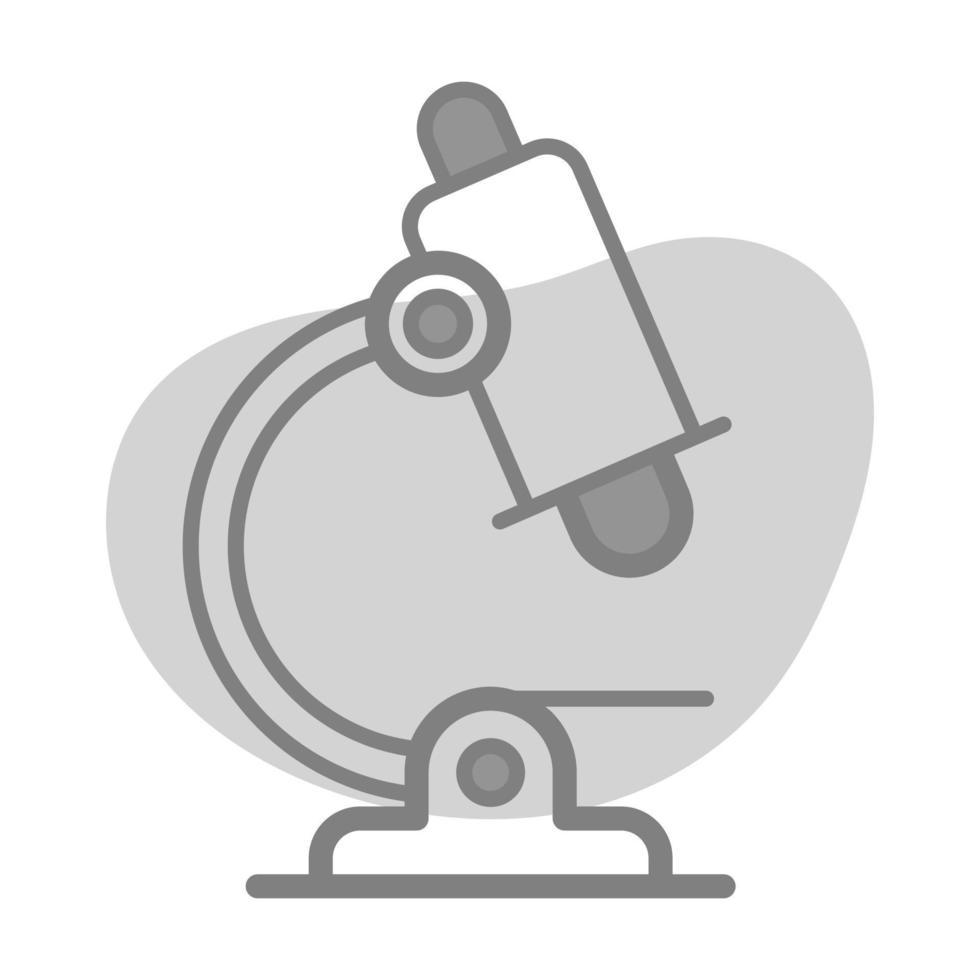 Beautiful design of microscope, a lab equipment, modern style vector