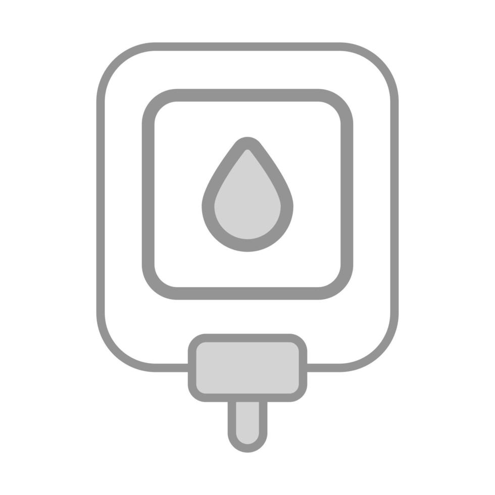 Glucose bag for intravenous therapy, Infusion healthcare and medical vector