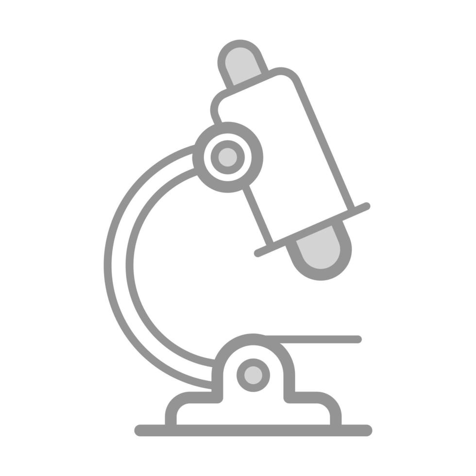 Beautiful design of microscope, a lab equipment, modern style vector