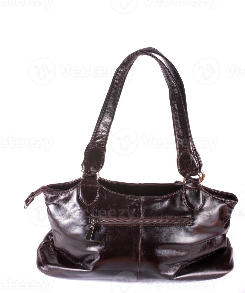 handbag on withe background photo